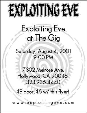 Events Flyer